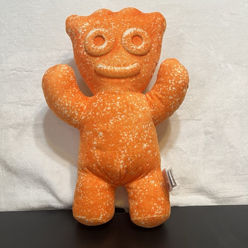 SOUR PATCH KIDS ORANGE Cuddly Soft Plush Toy Pillow Advertising 16" 2022